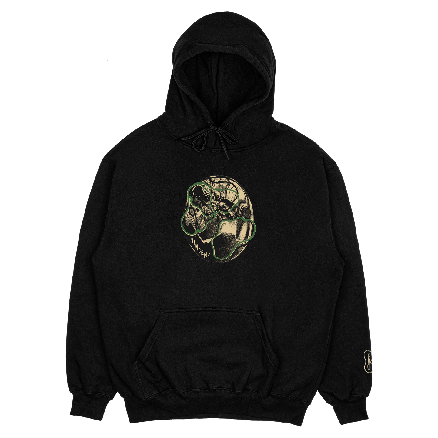 Black Friday Black Logo Hoodie