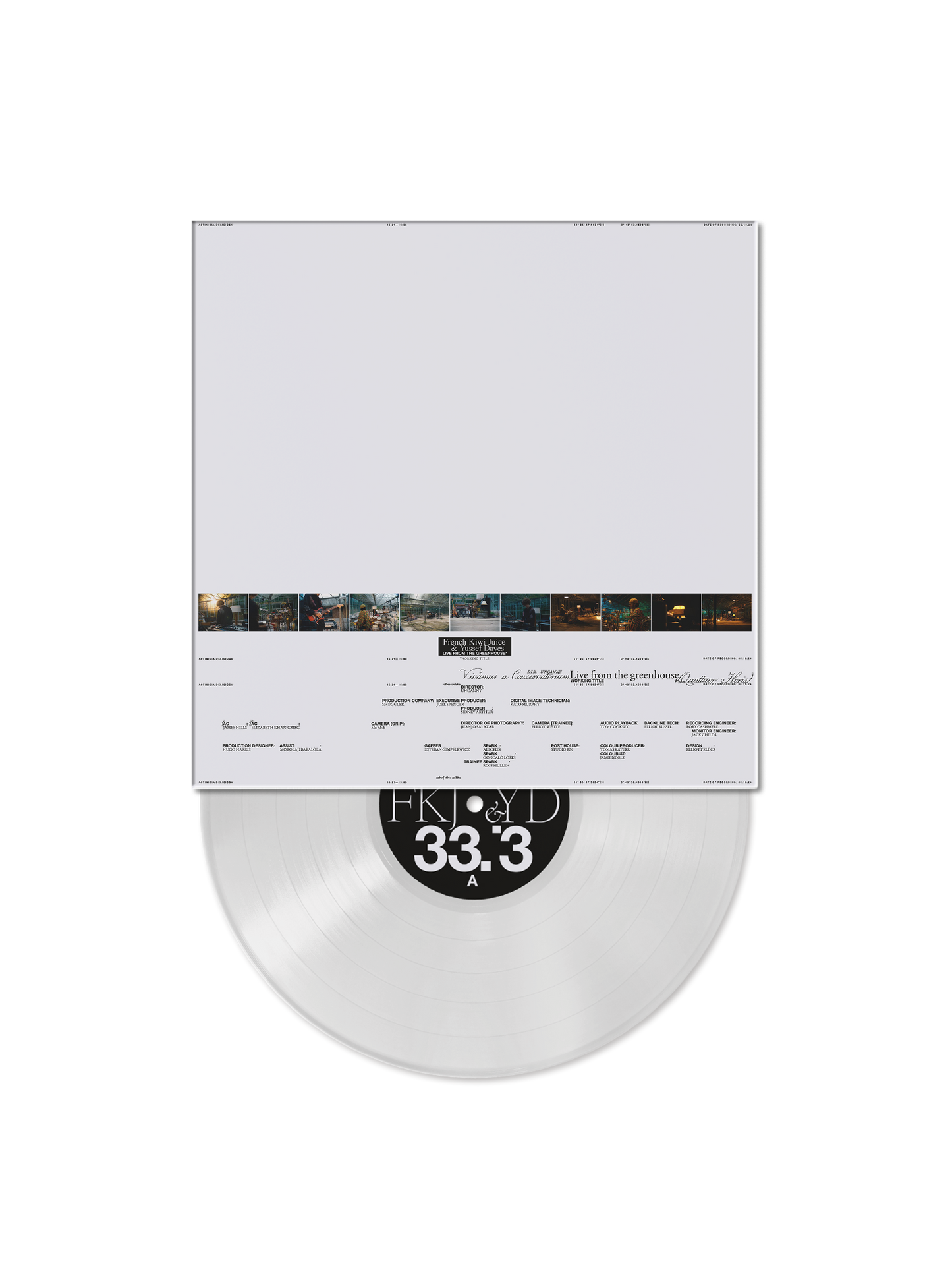FKJ & Yussef Dayes - 'Live from the Greenhouse' Vinyl (Limited Edition)