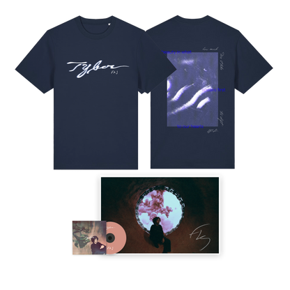 'Tyber' CD + 'Tyber' Tee + Signed Print Bundle