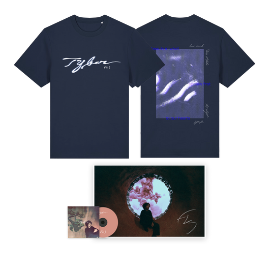 'Tyber' CD + 'Tyber' Tee + Signed Print Bundle