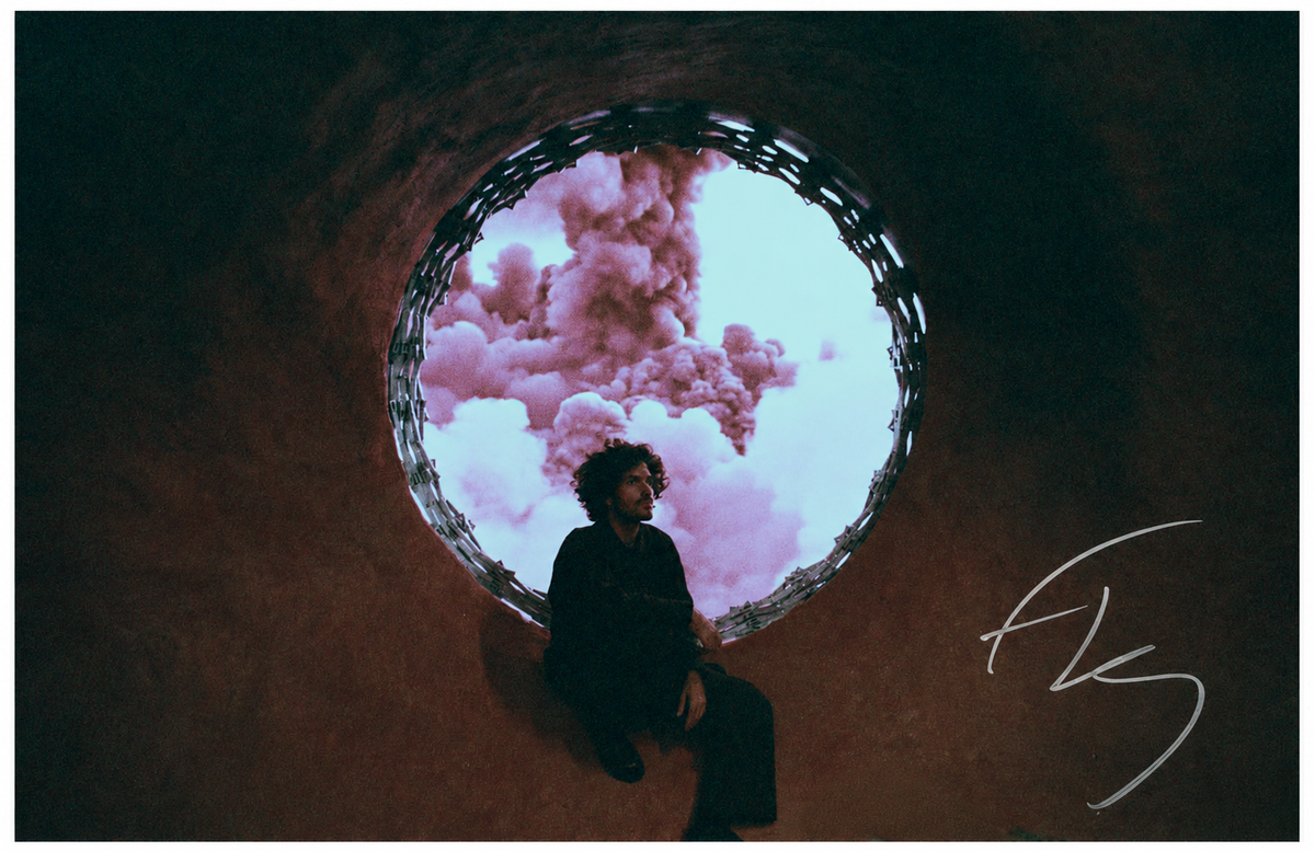 'Tyber' Rainbow Sparkle LP (Webstore Exclusive) + 'Tyber' Tee + Signed Print Bundle